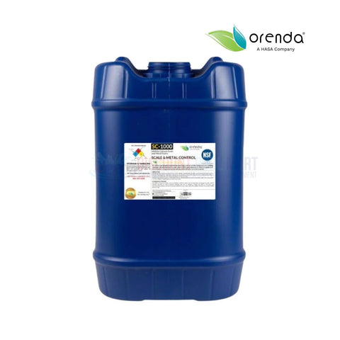 Orenda SC-1000 Pool Scale and Metal Control 5 GAL | Discount Pool Mart DPM | Effective against scale buildup and metals.
