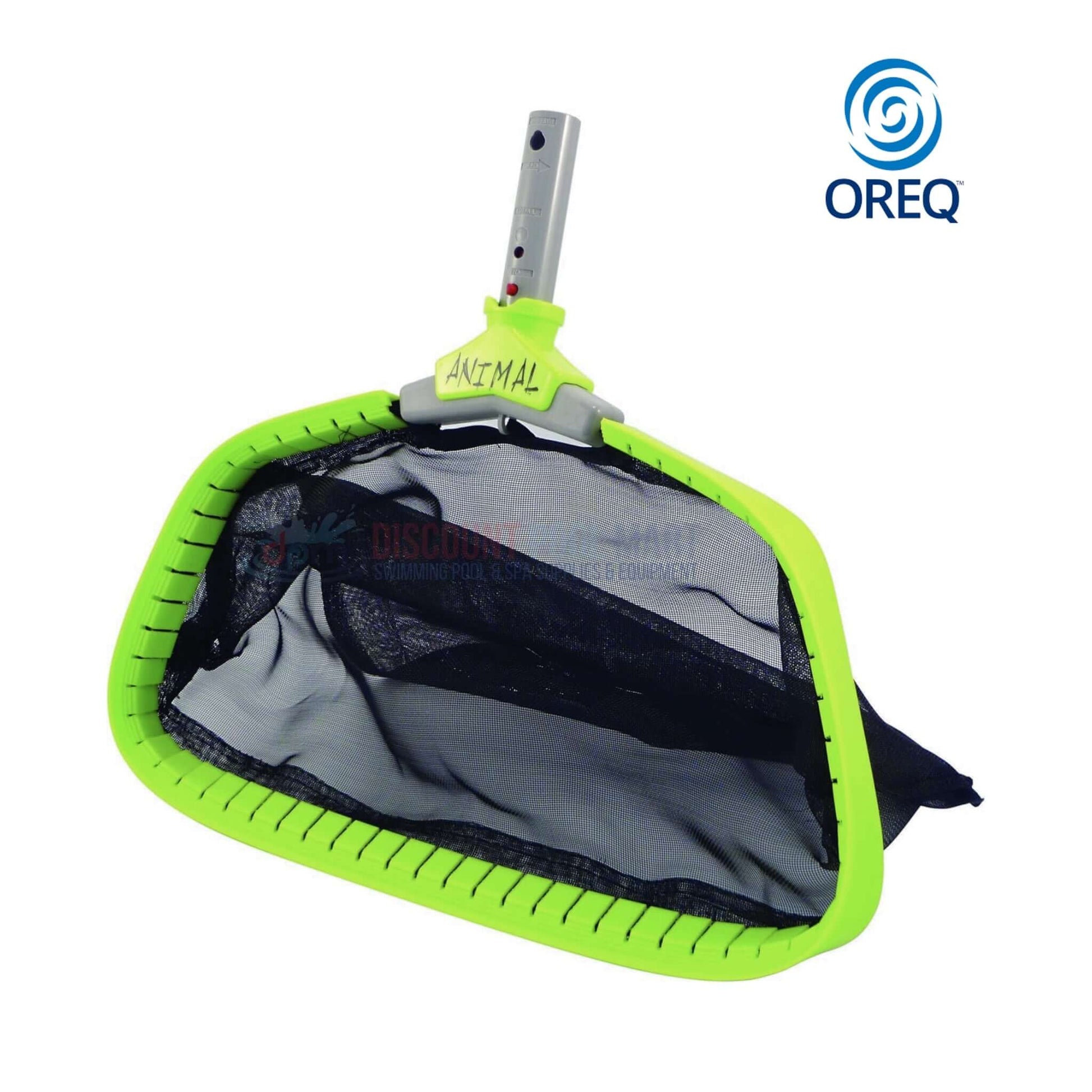 Oreq Pro Animal Leaf Rake LN4100 with durable mesh bag for pool maintenance from Discount Pool Mart DPM.