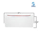 Oreq Skimmer Weir Gate 8 inches SW911 from Discount Pool Mart DPM, durable plastic for efficient pool maintenance.