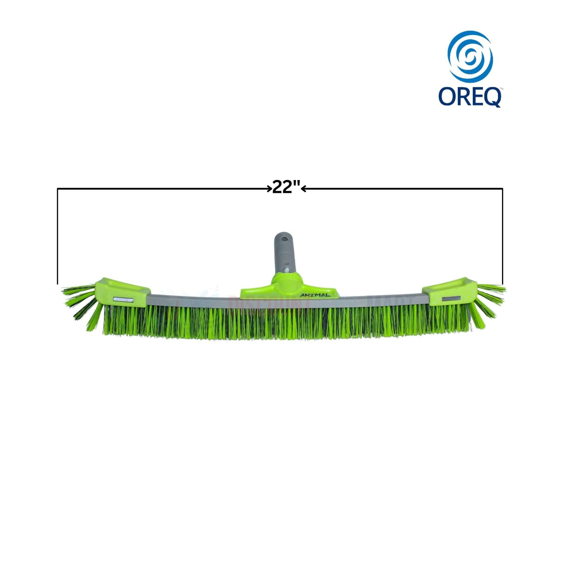 Oreq Animal Pro Grit and Poly Brush 22" for pool cleaning at Discount Pool Mart DPM with durable bristles.