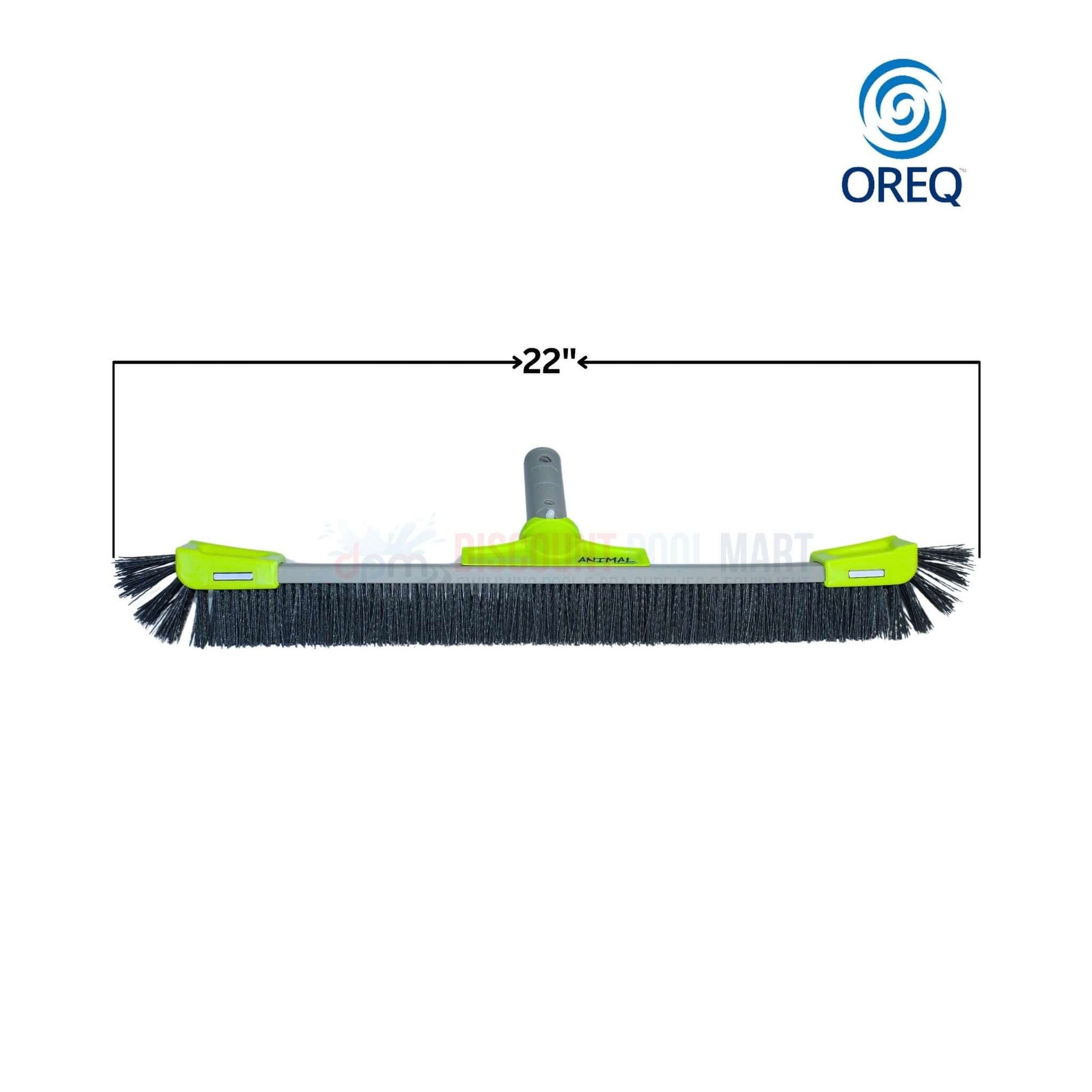 Oreq Animal Pro Pebble and Plaster Brush 22" | Heavy-duty pool brush at Discount Pool Mart DPM for deep cleaning.