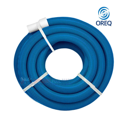 Oreq AquaFlex VH1250 50' blue pool vacuum hose at Discount Pool Mart DPM. Durable, flexible design with smooth-flow interior.