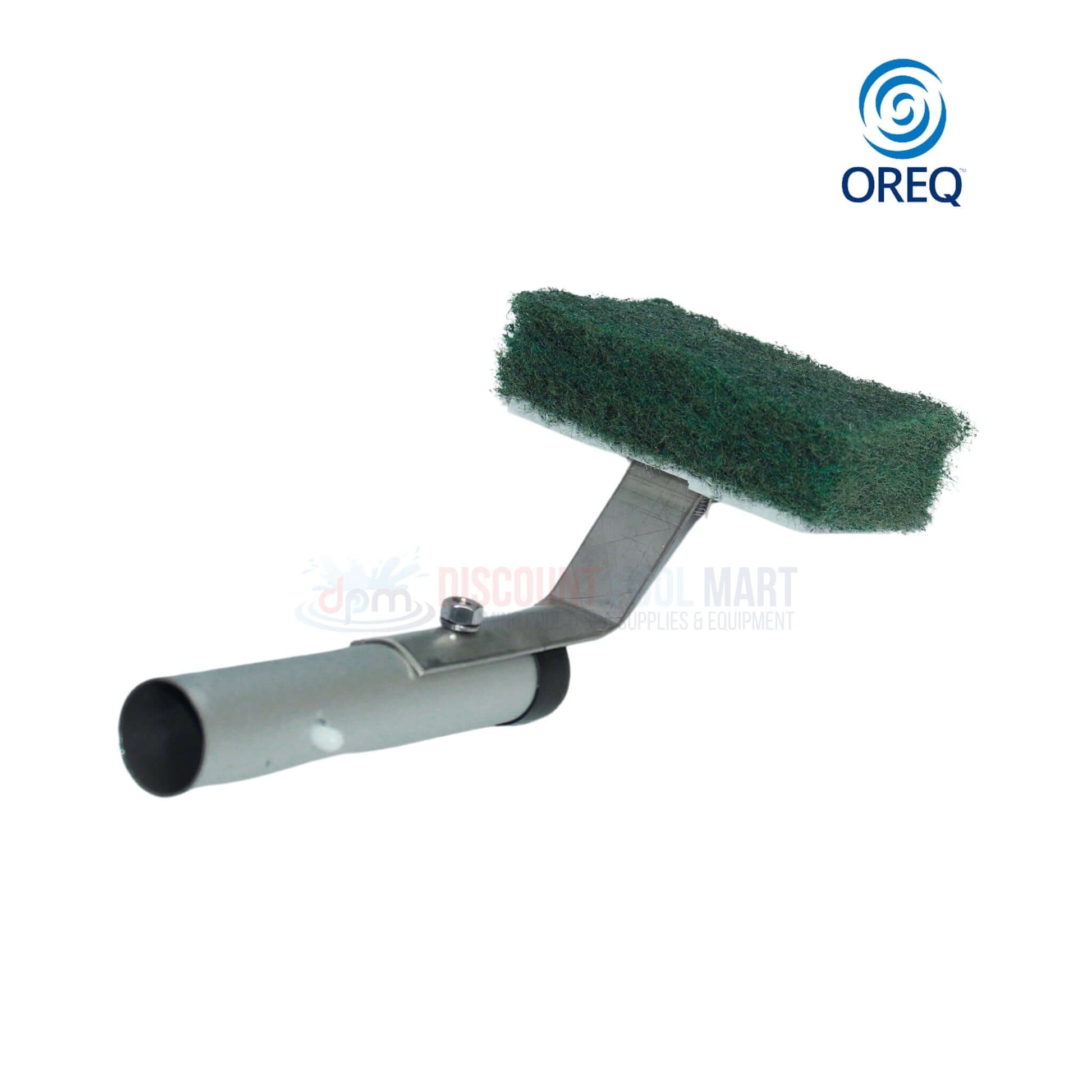 Oreq Master Tile Scrubber BR4002 from Discount Pool Mart DPM, featuring medium scrub pad and Quick Clip adapter.