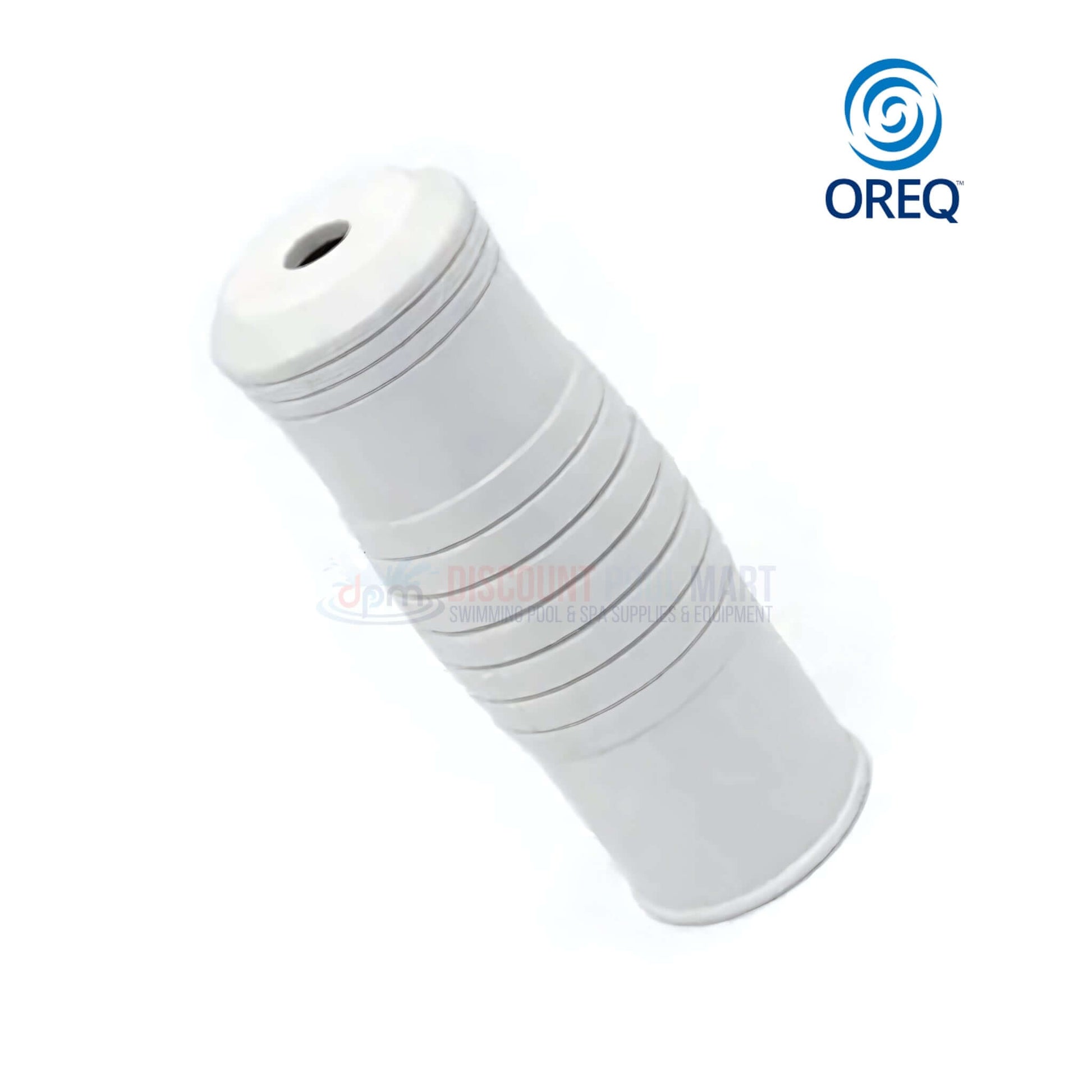 Oreq White Pole Handle Grip RP739 for pool maintenance, compatible with various pole models, from Discount Pool Mart DPM.