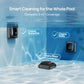 Beatbot P300 Cordless Robotic Pool Cleaner in action, cleaning floor, walls, and waterline in a blue swimming pool.
