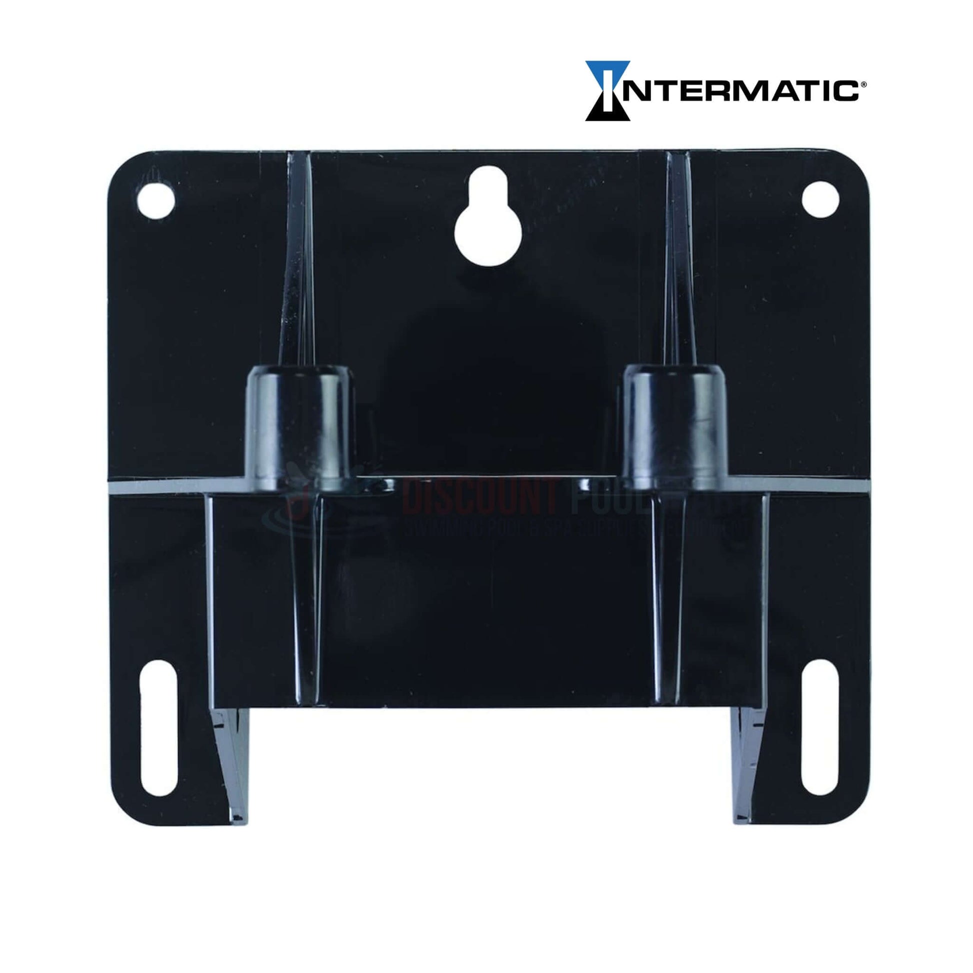 Intermatic PA114 Pool & Spa Light Junction Box Mounting Bracket in black, durable for pool supplies by Discount Pool Mart.