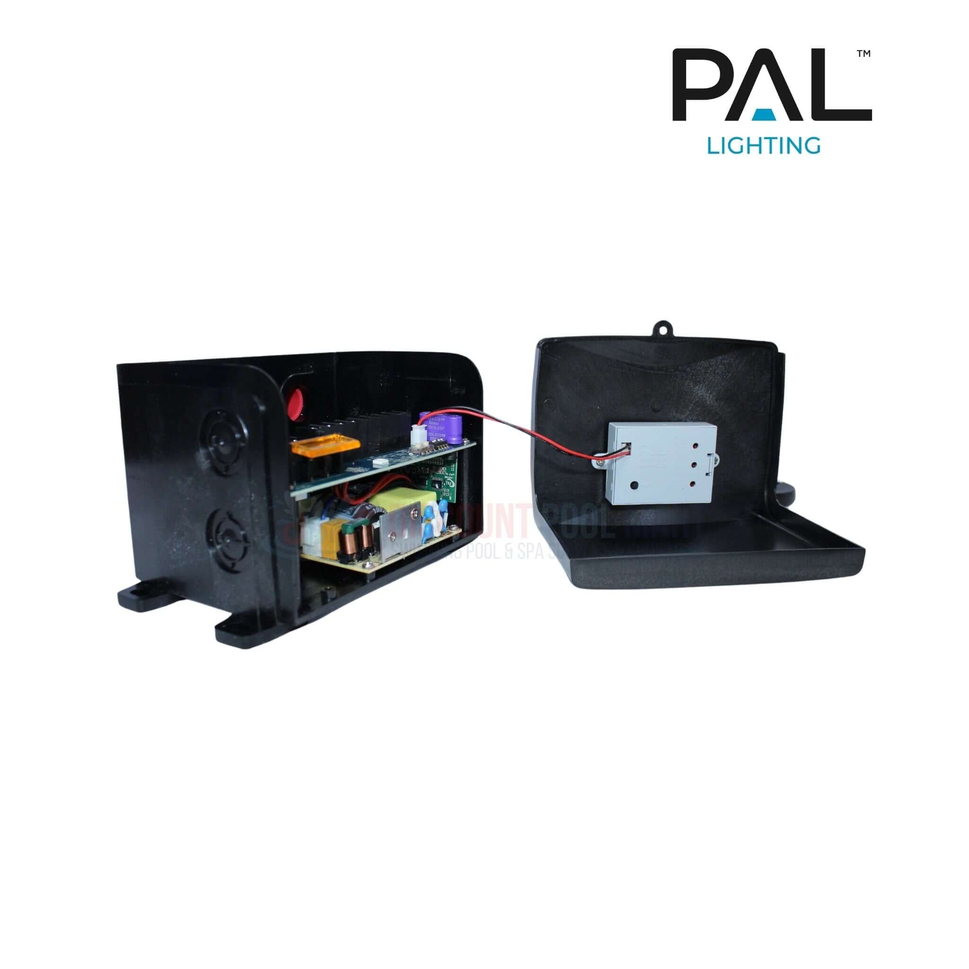 PAL Lighting Multi Color Transformer 65W 24V WiFi with remote for Discount Pool Mart DPM, model 64-PCR-1ZW-65.