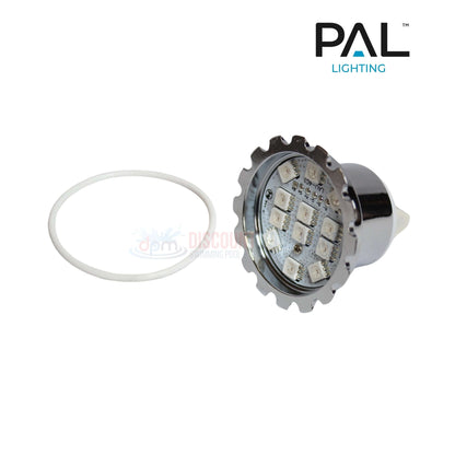 PAL Lighting Multi-Color Lamp for 4 Wire Lights with DPM logo, model 42-4WLCU, ideal for pool ambiance.