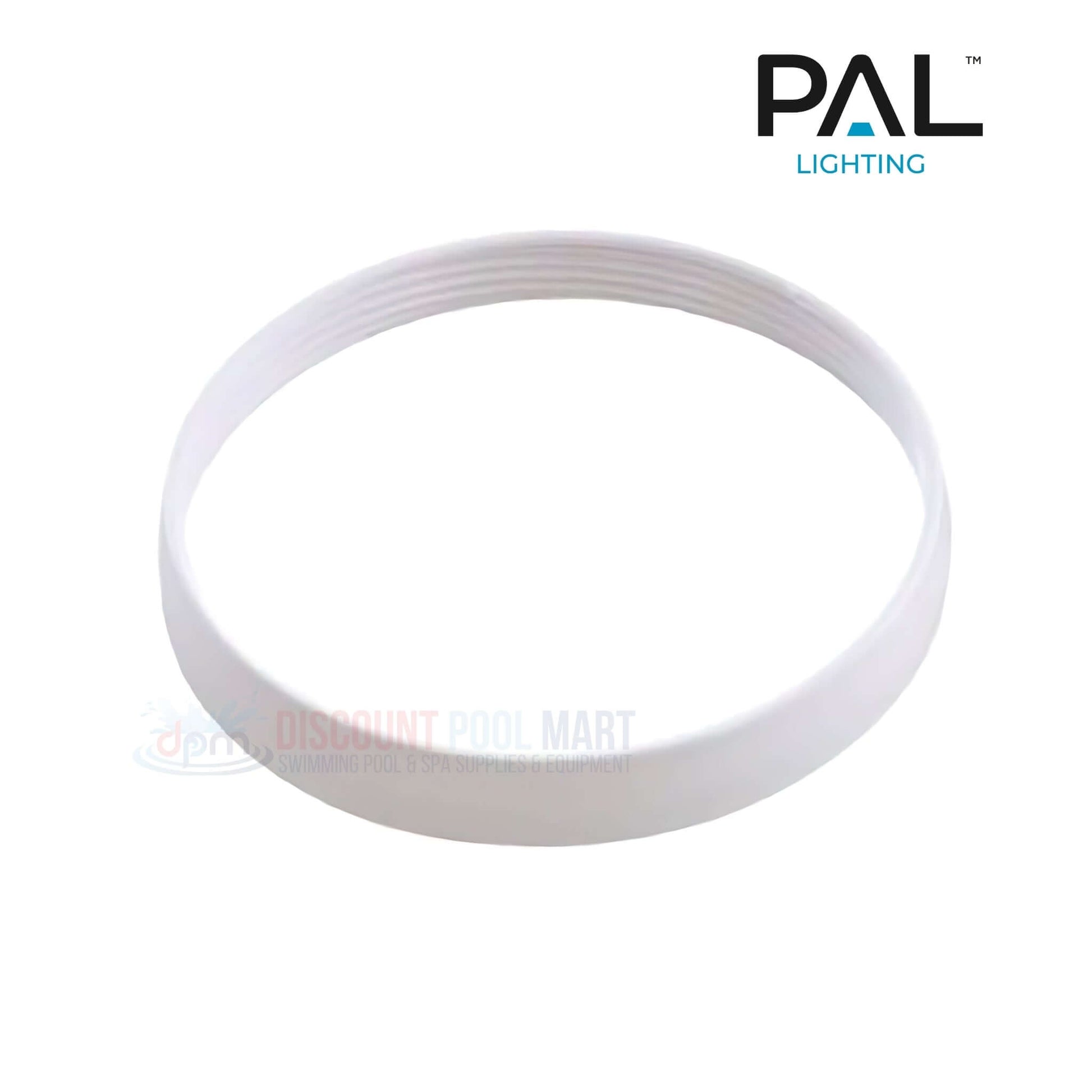 PAL Lighting Treo Max Dress Ring in White from Discount Pool Mart DPM. Stylish accessory for Treo Max fixtures.