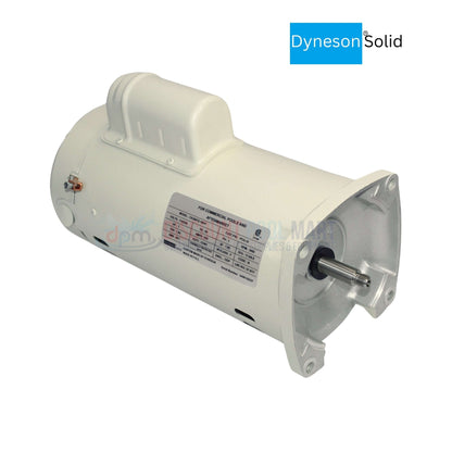Dyneson PCG-10 | Dyneson 1 HP Motor For SuperFlo and WhisperFlo Pumps 355010, shown in white for Pool and Spa applications.