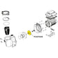 Exploded view of PCG073129 impeller assembly for Pentair WhisperFlo Pumps at Discount Pool Mart DPM.