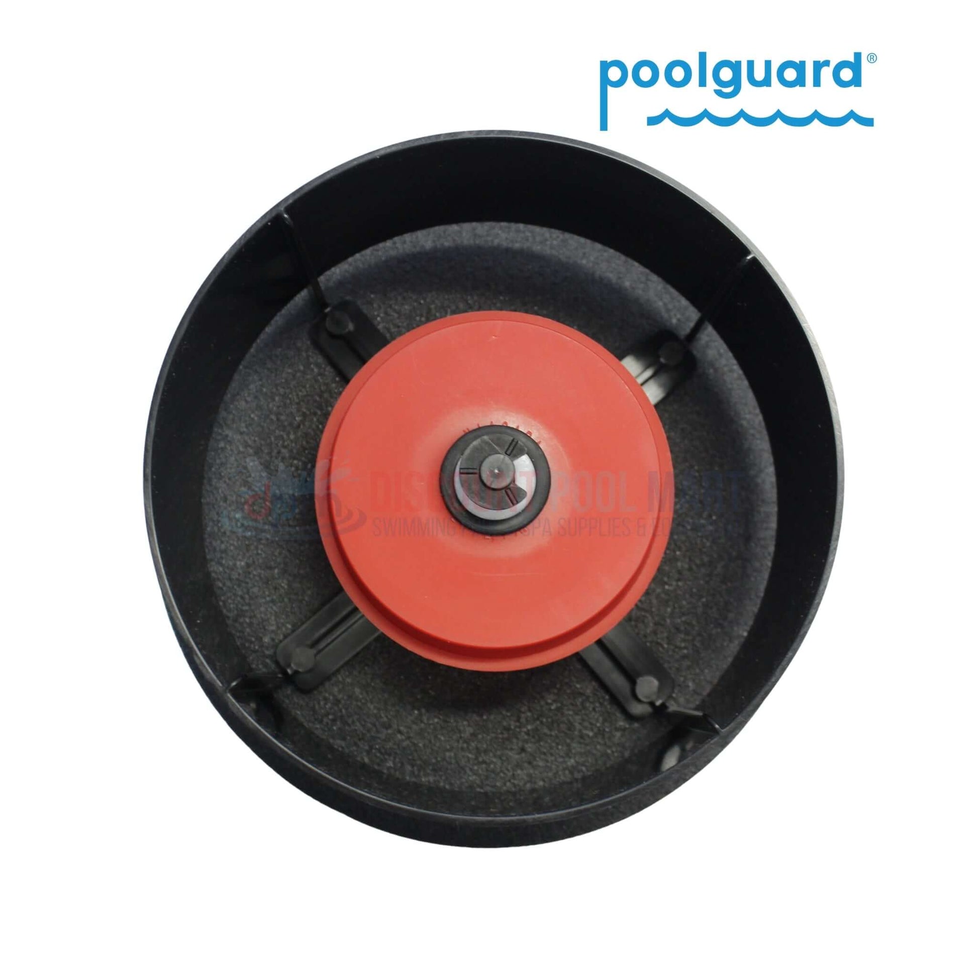 PGRM-SB2 | PoolGuard Floating Pool & Spa Alarm base showing red alarm trigger mechanism, ideal for pool safety. Discount Pool Mart.