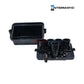PJB4175 | Intermatic Pool & Spa 4 Light Junction Box showing black corrosion-resistant PVC, features multiple conduit entries.