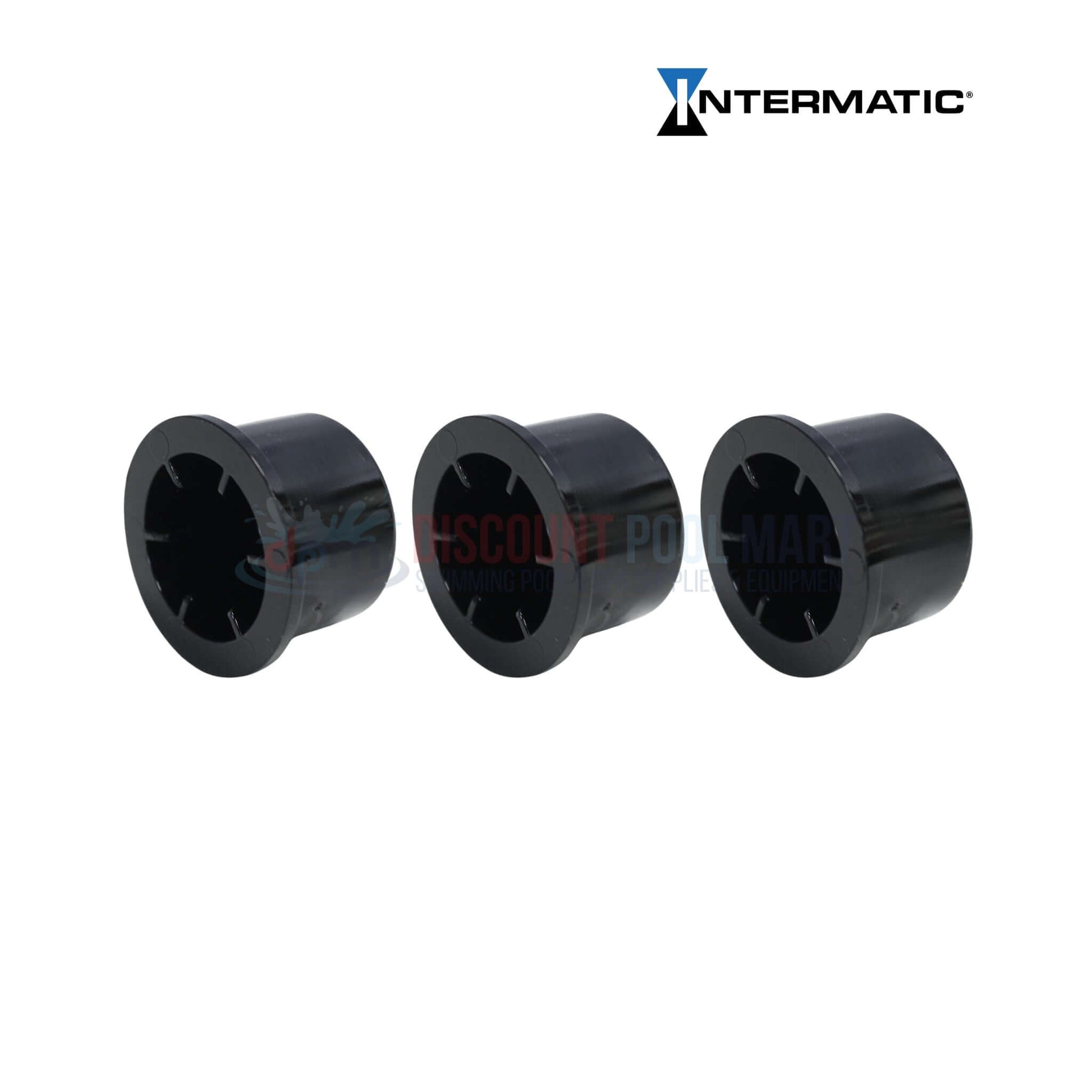PJB4175 | Intermatic Pool & Spa 4 Light Junction Box black PVC conduit fittings set of three for pool supplies by Discount Pool Mart.