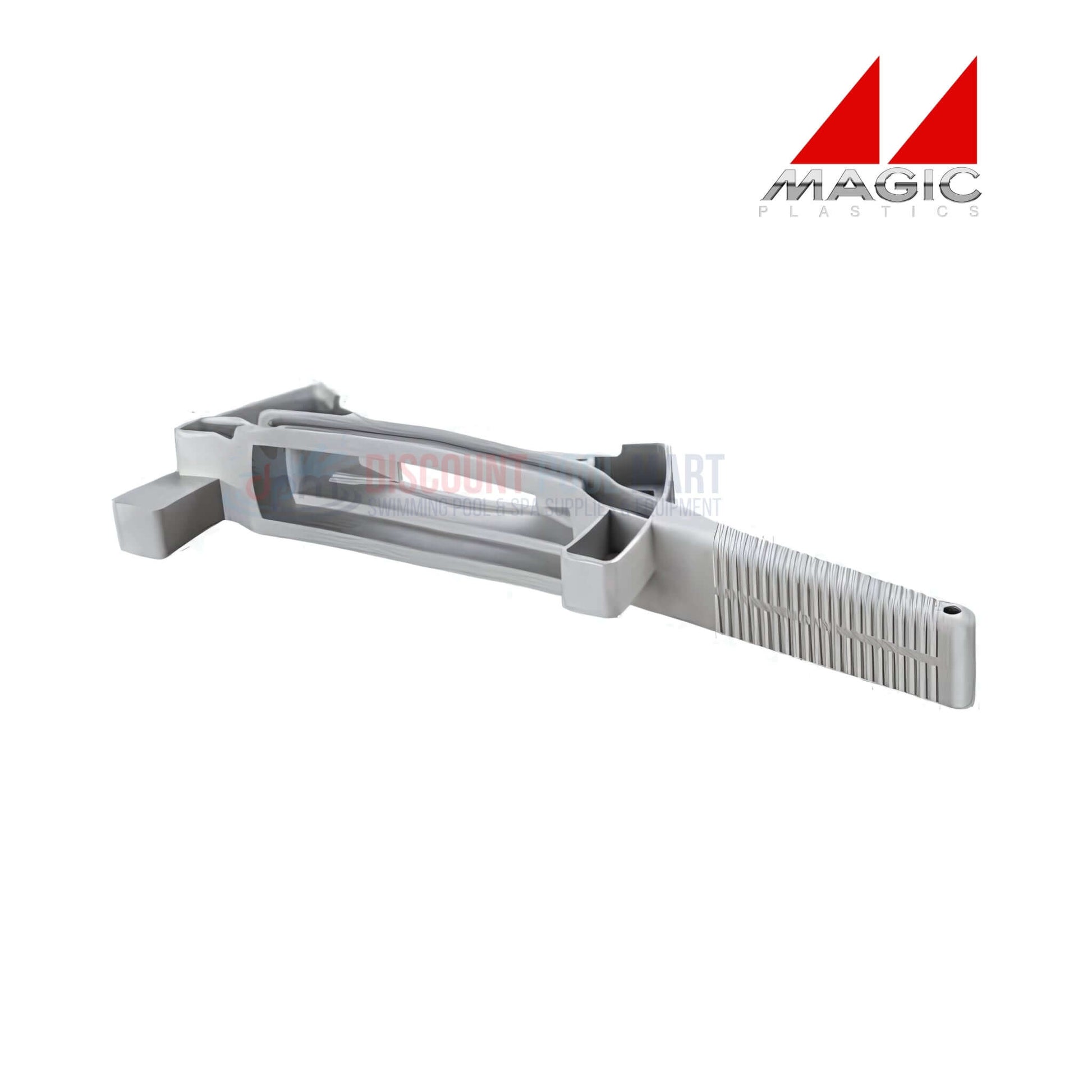 PPTW Magic Plastics Pump Lid Wrench in grey, ergonomic grip, perfect for pool supplies from Discount Pool Mart (DPM).