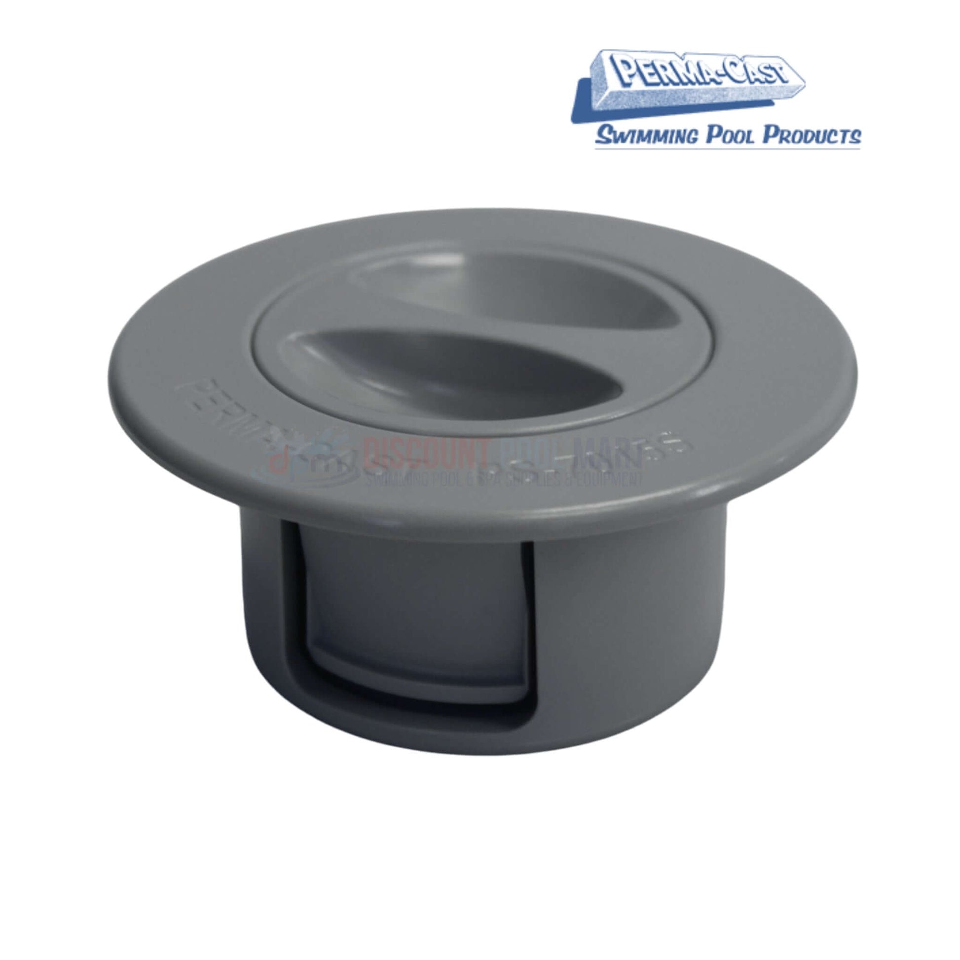Gray Perma-Cast PS-7015-UG Umbrella Socket for pool decks, fits 1.5" poles, a must-have pool supplies from Discount Pool Mart.