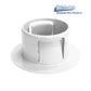 PS-7015-UW | White Umbrella Socket Pool Deck Anchor by Perma-Cast with secure prongs for pool installation, discount pool supplies