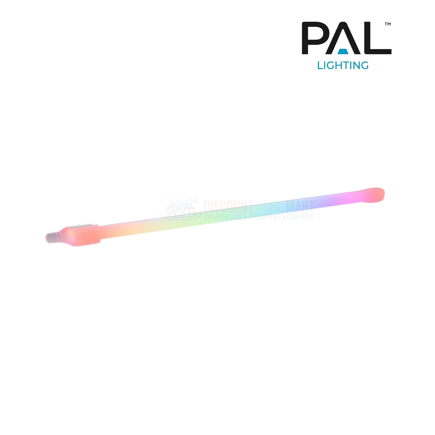 PAL Lighting EvenGlow Flex Side View LED strip light by Discount Pool Mart DPM, 80' cable, multi-color options.