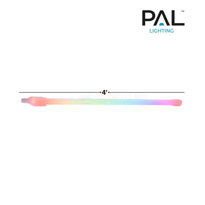PAL Lighting EvenGlow Flex Side View 4' LED Strip - RGB Color Options - Discount Pool Mart DPM