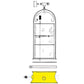 Pentair Base with Pipe Plugs WC104-78P for Posi-Flo Filters, available at Discount Pool Mart DPM.