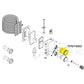 Pentair Connector Tube Kit 77707-0017 parts diagram, authentic replacement for MasterTemp and Max-E-Therm heaters from Discount Pool Mart DPM.