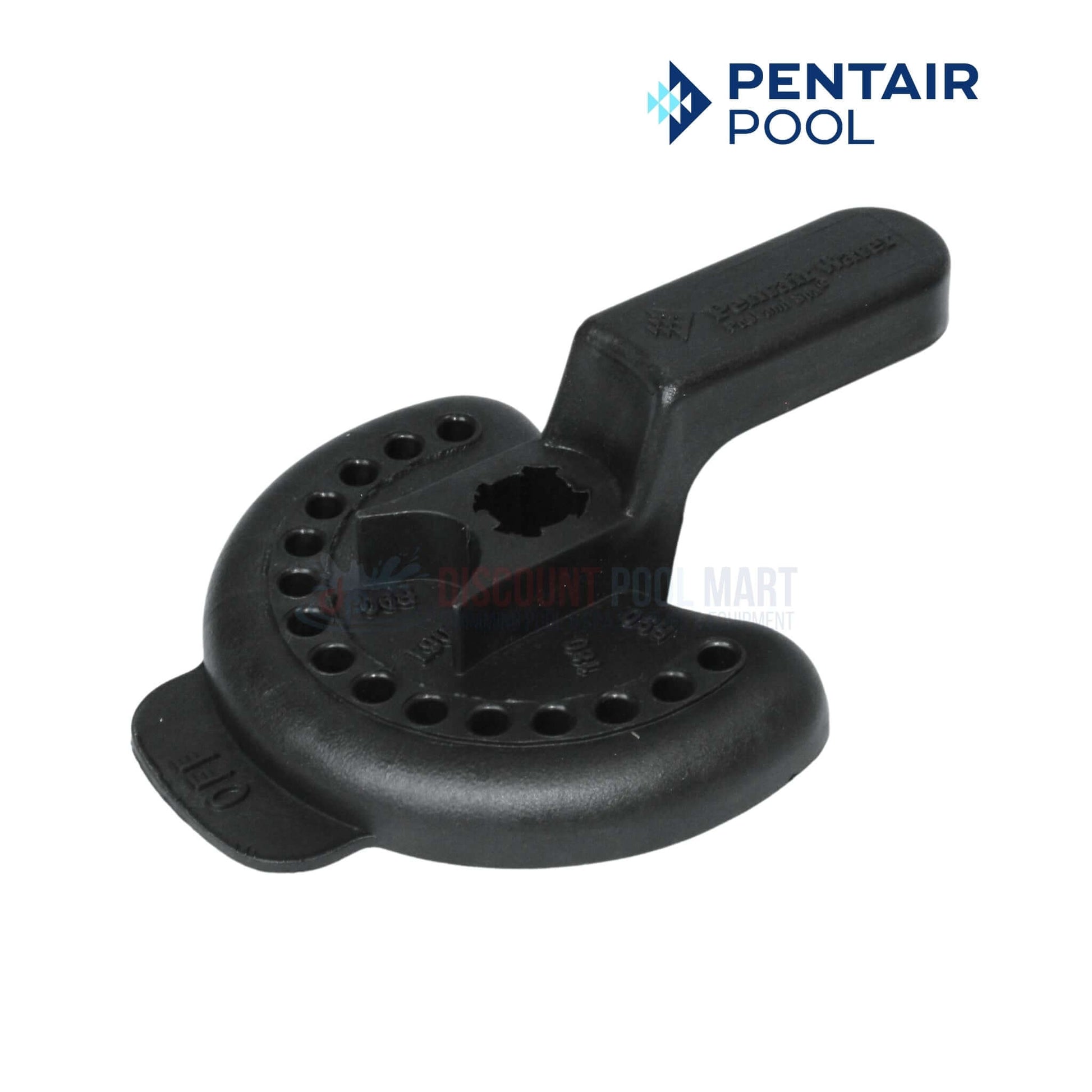 Pentair Diverter Valve Handle 270028 for 2-way and 3-way valves at Discount Pool Mart DPM, durable and essential replacement part.