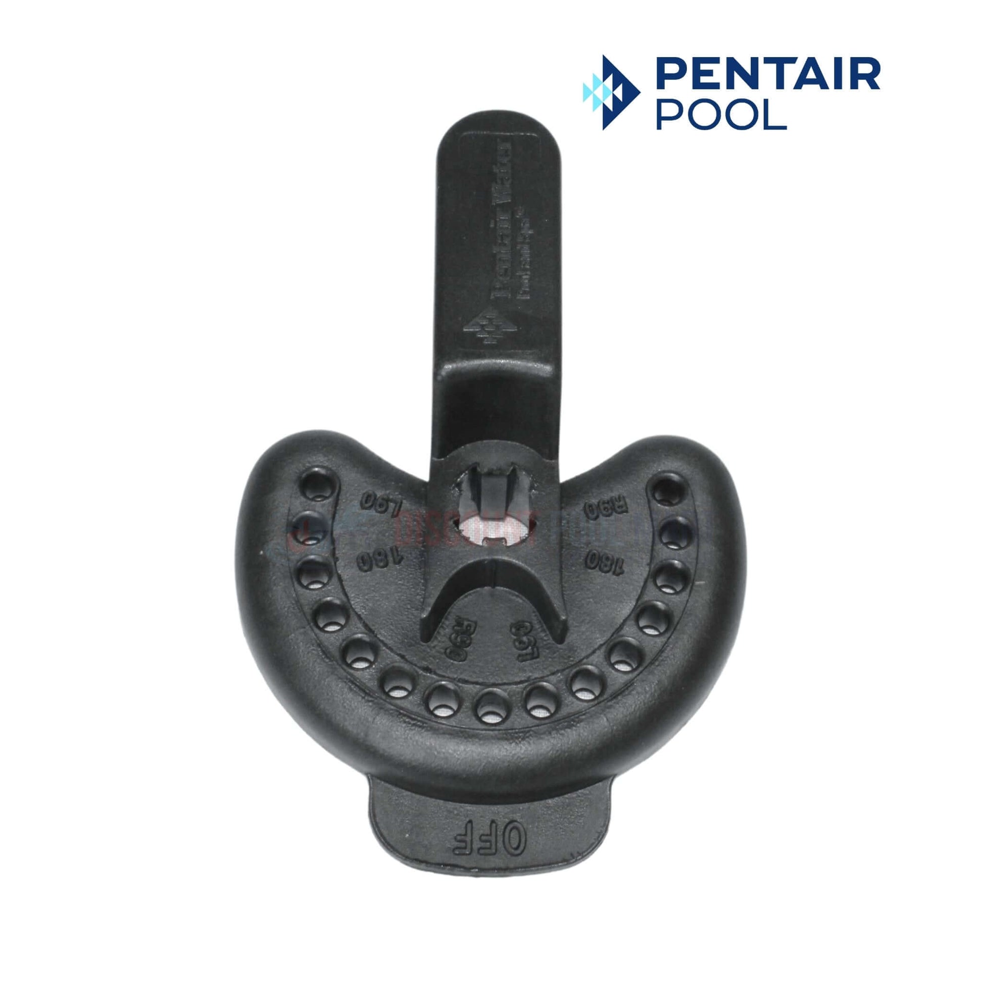 Pentair 270028 Diverter Valve Handle for 2-way and 3-way valves, essential for pool systems, available at Discount Pool Mart DPM.