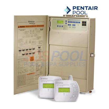 Pentair EasyTouch 8PSC-IC40 Control System with Salt Chlorine Generator for SOS Pool, EC-520705, managing pools efficiently.