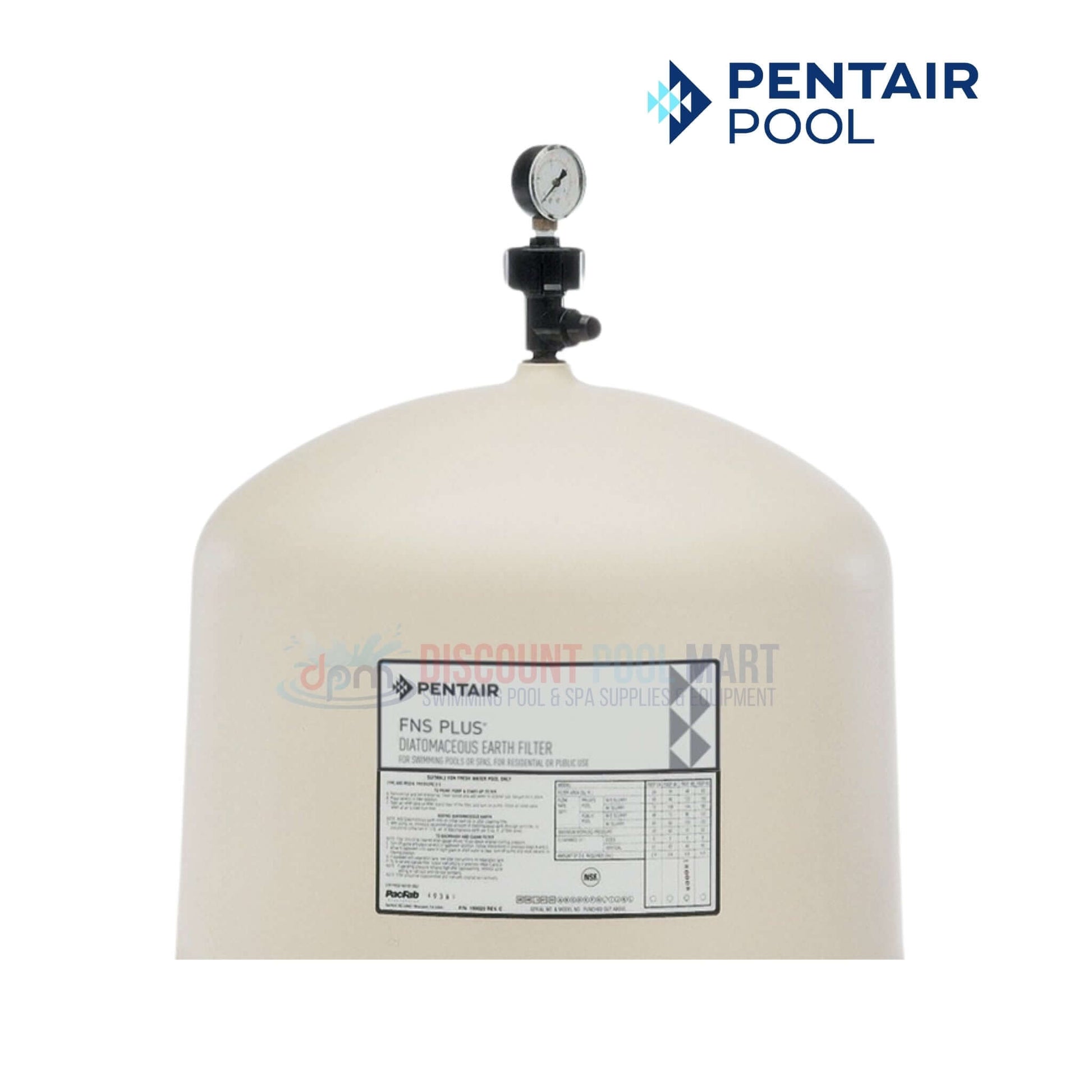Pentair FNS Plus DE Filter, 48 sq ft by Discount Pool Mart, durable and efficient swimming pool filtration system.