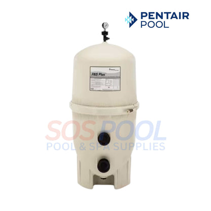 Pentair FNS Plus DE Filter for pools, 60 sq ft filtration area, exceptional water clarity, from SOS Pool.
