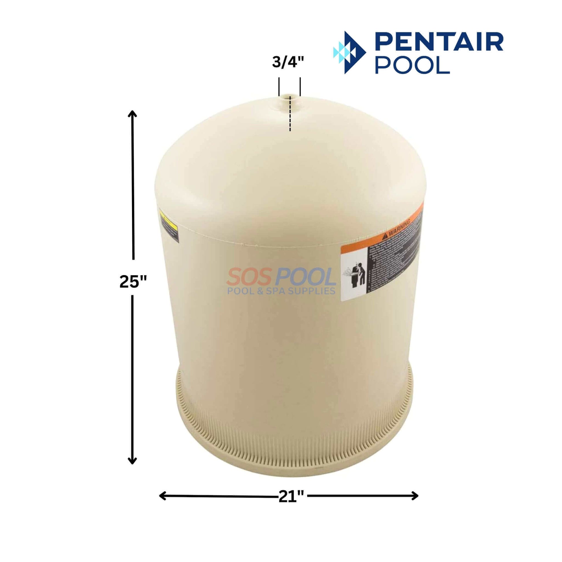 Pentair Filter Lid Tank Assembly for Clean & Clear Plus 520 & Quad DE 100 | Discount Pool Mart DPM