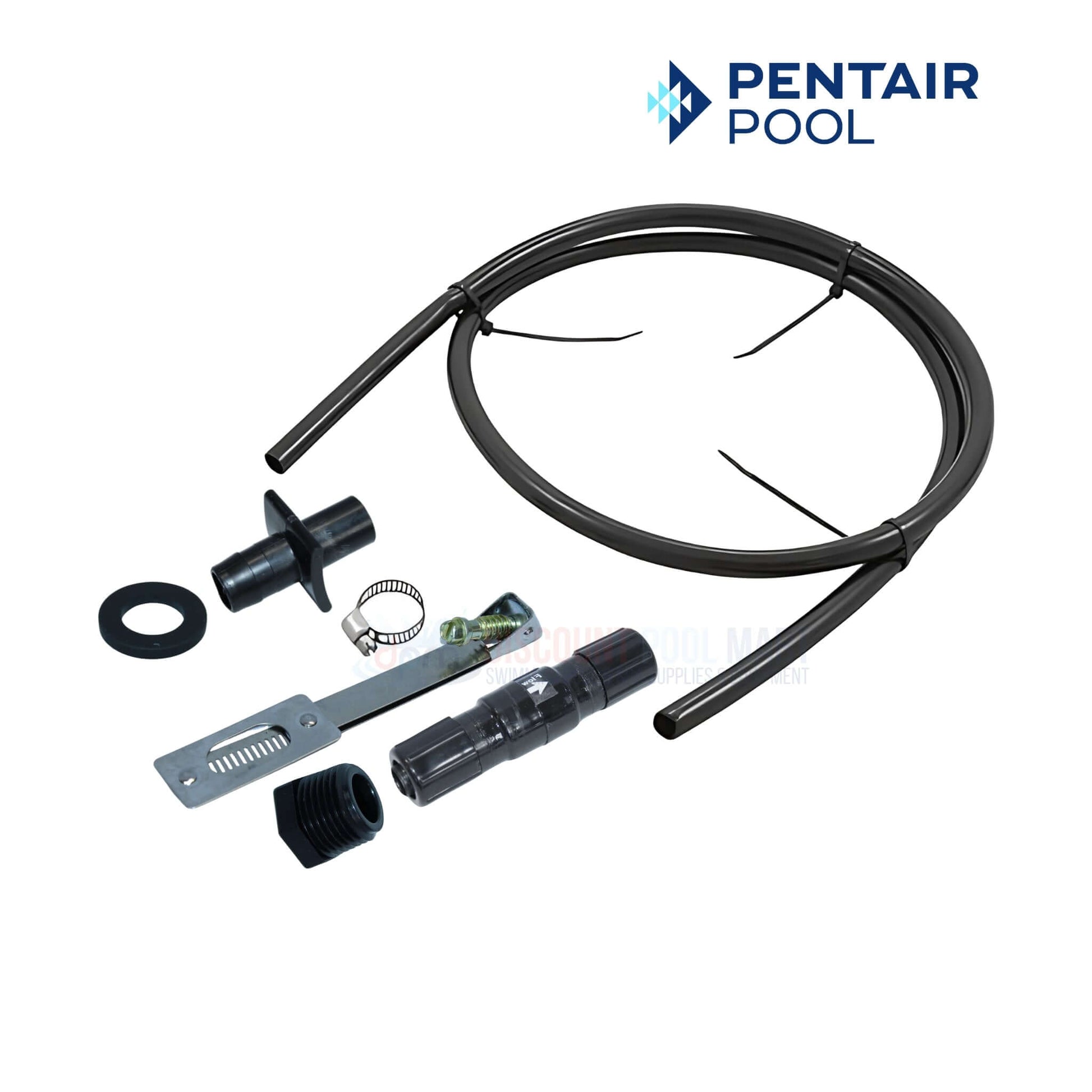 Pentair Hi-Flo Tubing Kit R171099 for in-line chemical feeders, includes tubing and fittings, available at Discount Pool Mart DPM.