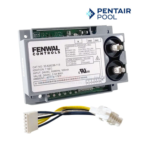 Pentair ETi 400 Heater Ignition Control Module 475976 by Discount Pool Mart DPM for seamless pool heating.