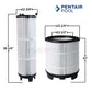Pentair Inner and Outer Cartridge for Sta-Rite System 3 S8M150, 450 sq ft, available at Discount Pool Mart DPM.