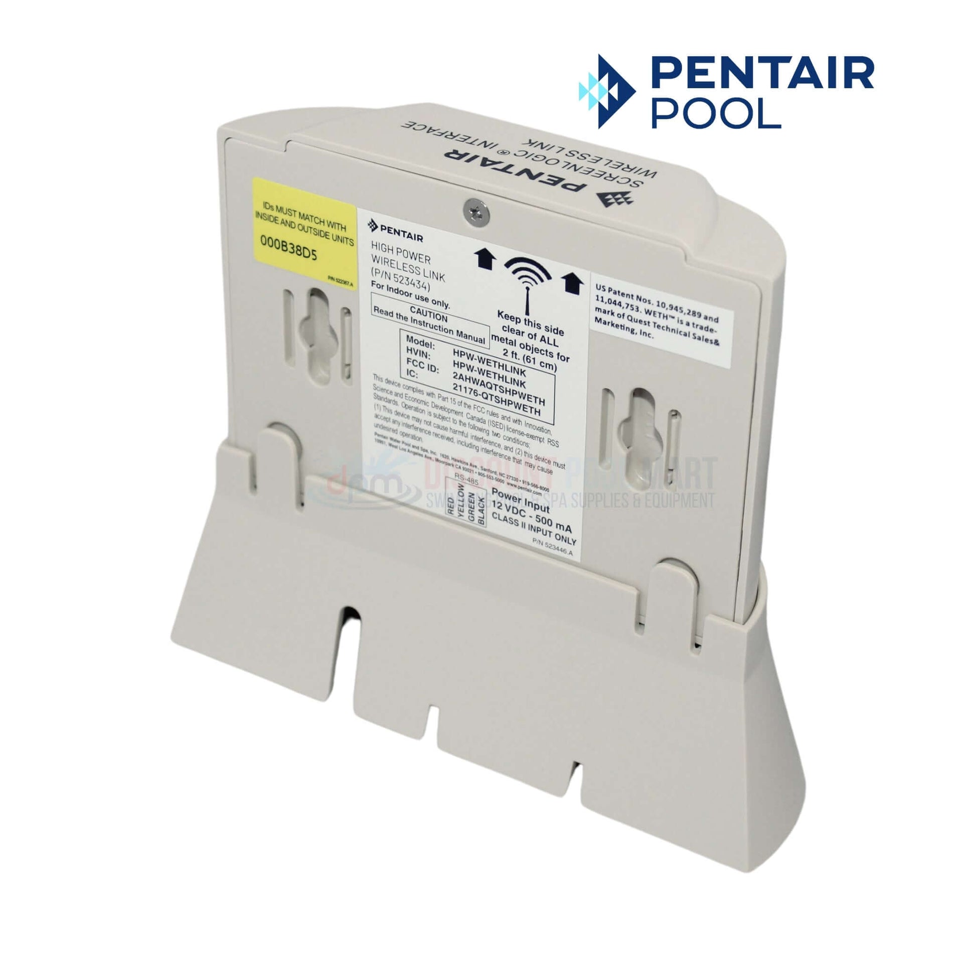 Pentair IntelliCenter Next Gen Upgrade Kit back view for EasyTouch and IntelliTouch. Available at Discount Pool Mart DPM.
