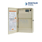 Pentair IntelliCenter i8PS Control System With ICL Plus40 | 523961, opened control panel showcasing layout and digital interface for pool automation.