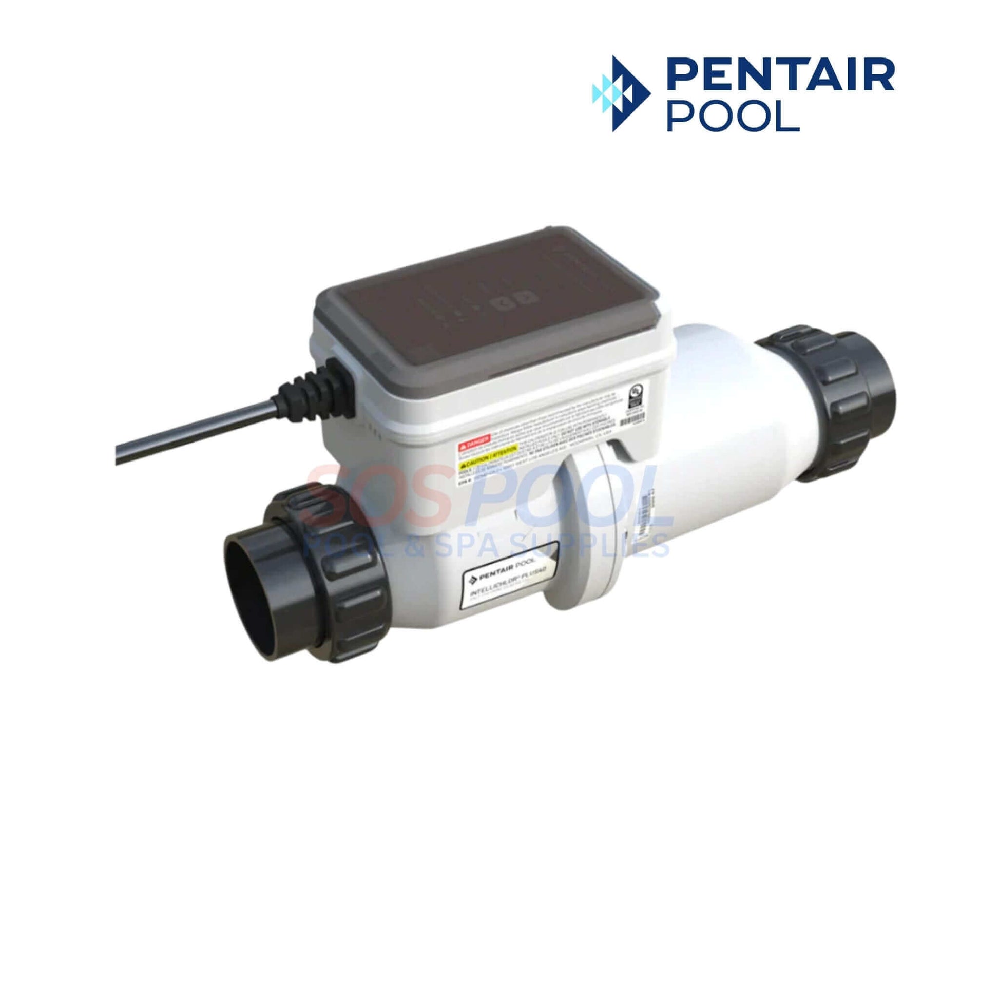 Pentair IntelliCenter i8PS Control System With ICL Plus40 | 523961, showing unit side view, features compact design, used for pool automation.