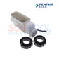 Pentair IntelliChlor IC15 Cell with connectors, eco-friendly salt-chlorine generator for safe pool sanitation. SOS Pool supplies.