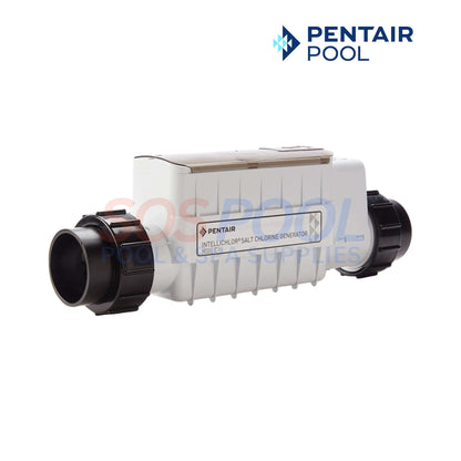 Pentair IntelliChlor IC20 Salt Chlorine Generator from SOS Pool, featuring 15 titanium-coated blades for optimum sanitation.
