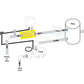 Diagram of Pentair IntelliChlor IC60 Cell salt chlorinator in pool plumbing system from Discount Pool Mart DPM.