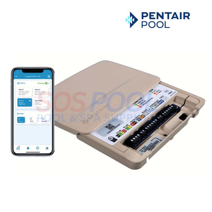 Pentair IntelliSync Pool Pump Control and Monitoring System with SOS Pool app for effortless automation.