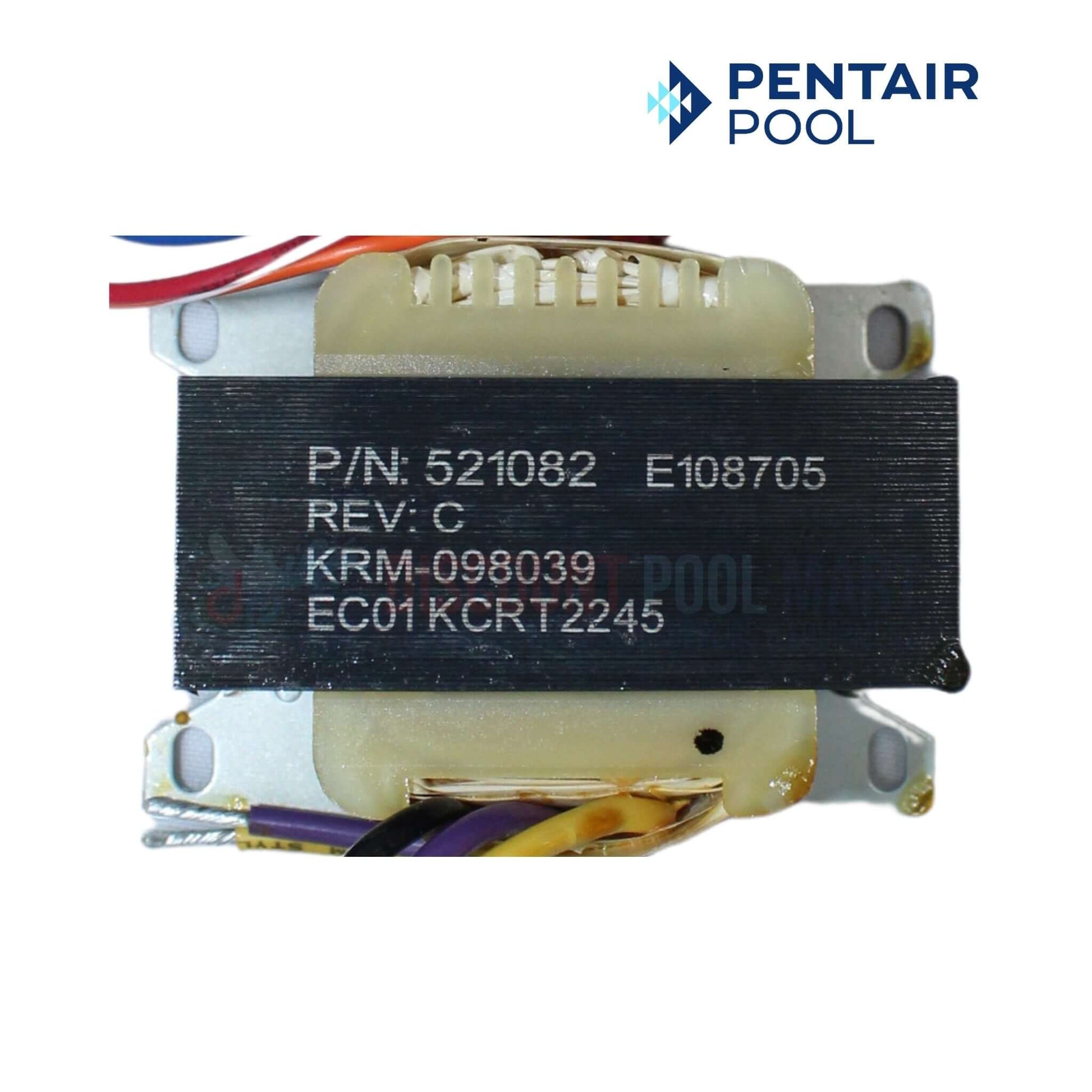 Pentair Load Center System Transformer 521082 for Easytouch and Intellitouch, available at Discount Pool Mart DPM.