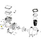 Pentair 070430 WhisperFlo IntelliFlo pump parts diagram. Discount Pool Mart DPM. Includes detailed view of components.