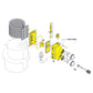 Pentair Manifold Kit diagram for MasterTemp and Max-E-Therm heaters with parts labeled, SKU 77707-0015 from Discount Pool Mart DPM.