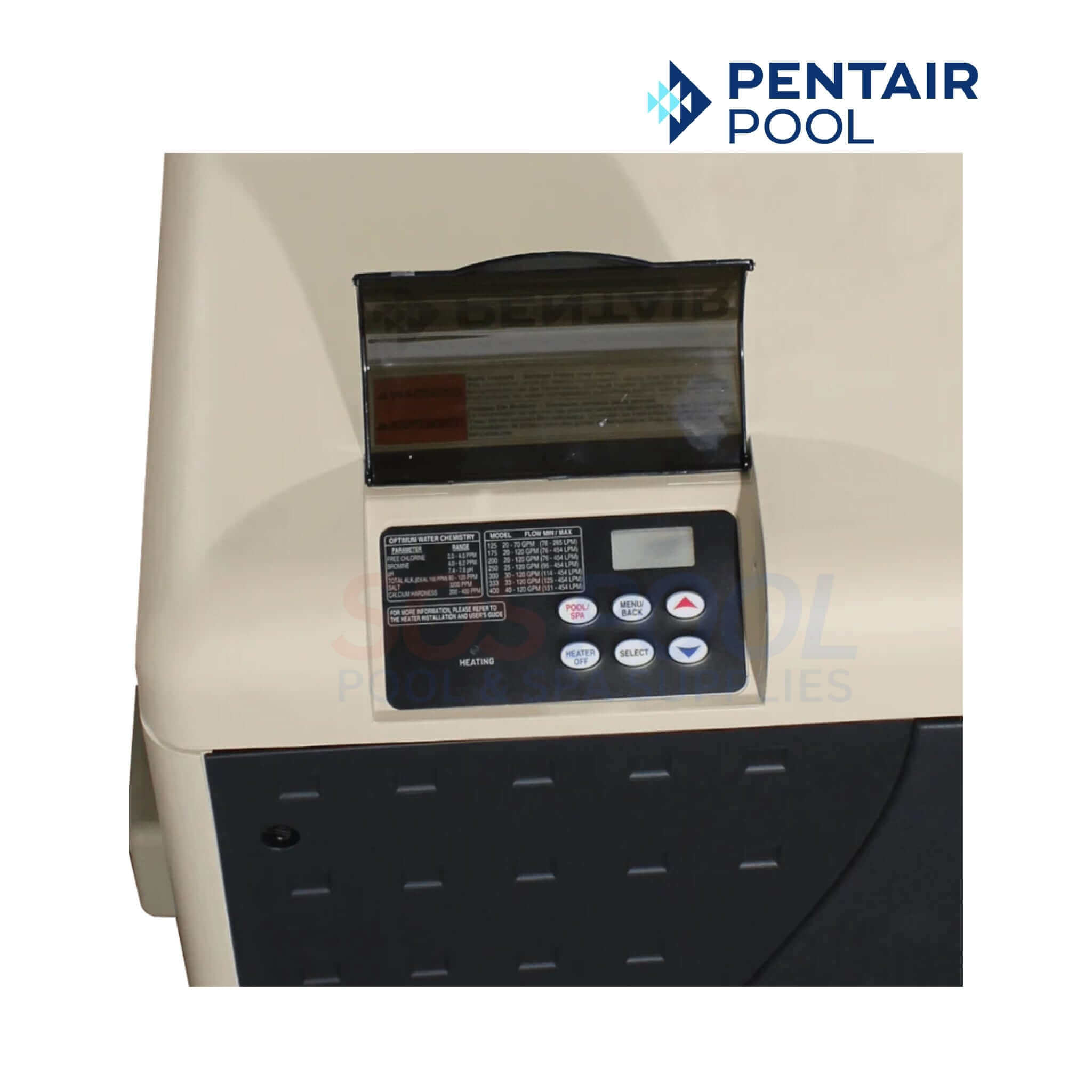 Pentair MasterTemp 250K Natural Gas Pool Heater | EC-462026
