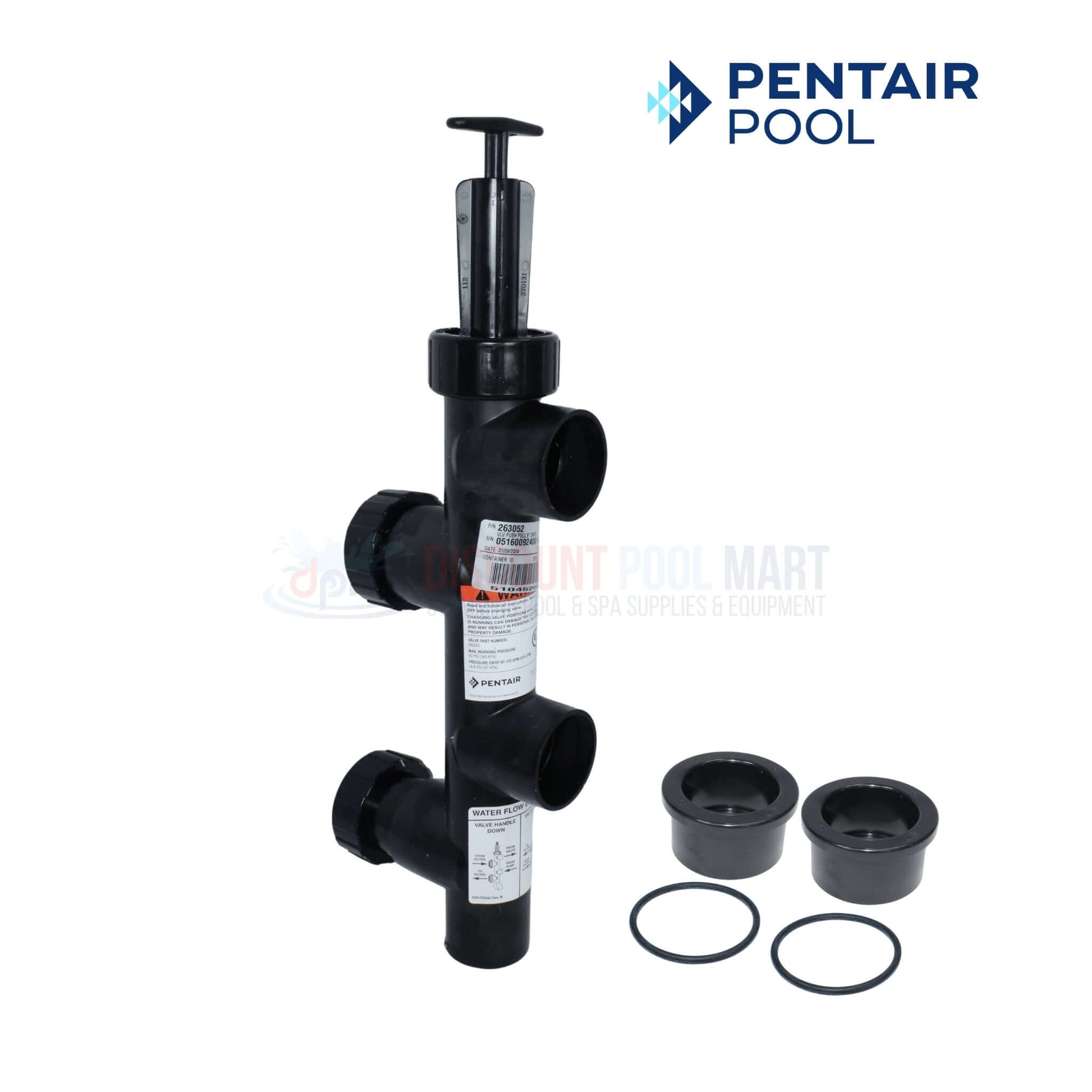 Pentair Push Pull Valve 263052 for American Products sand and DE filters at Discount Pool Mart DPM.