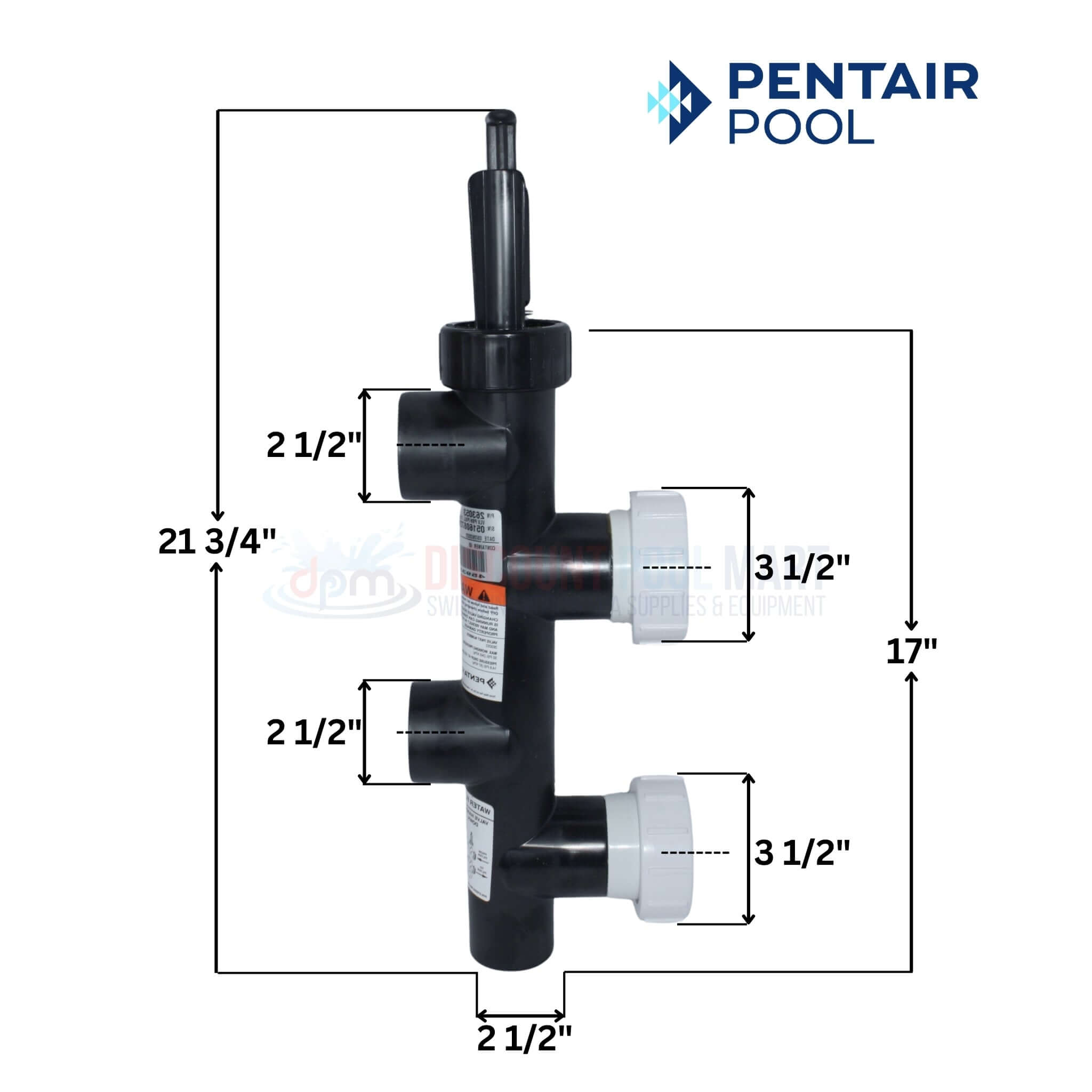 263053 | Pentair System 2 & System 3 Filters Push Pull Valve