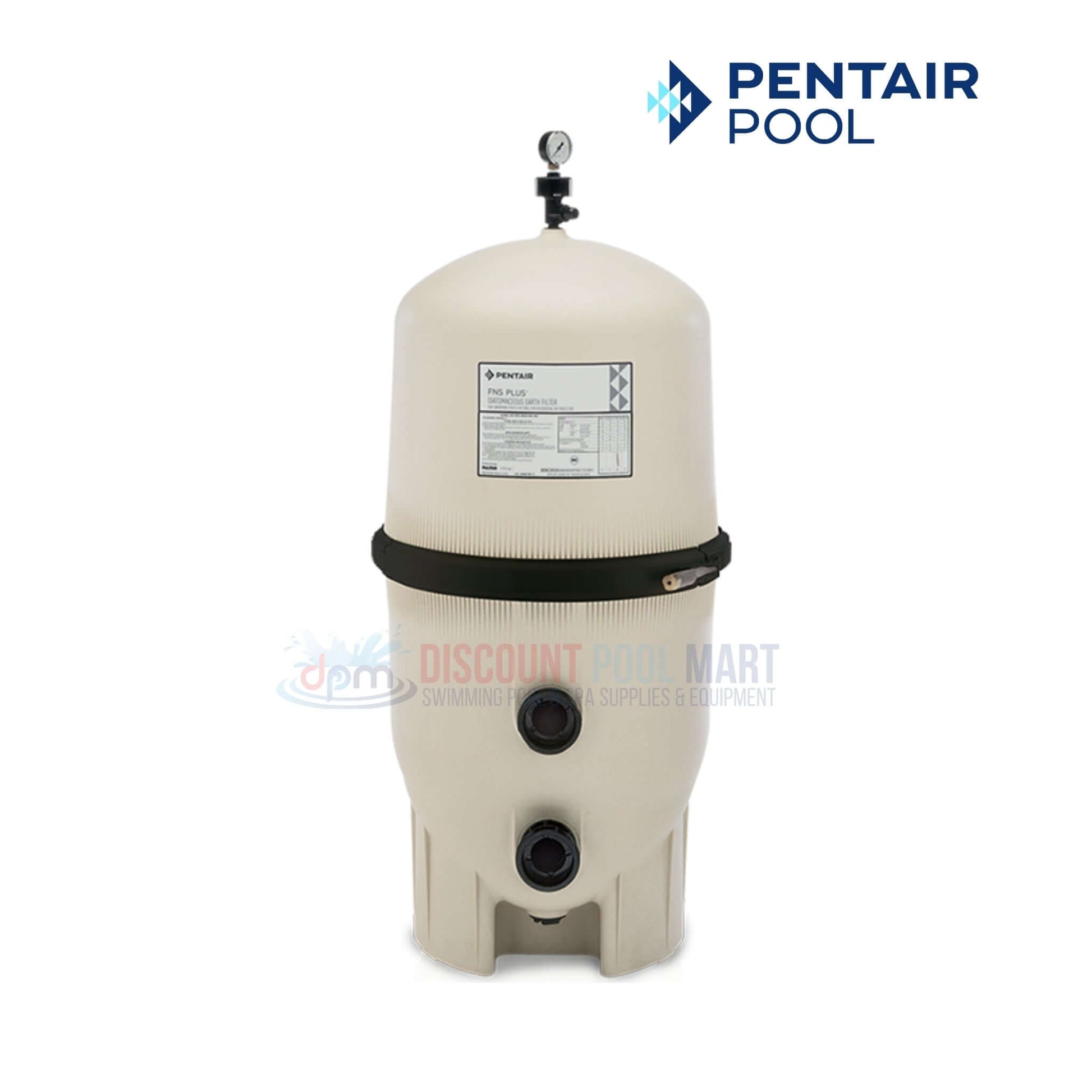 Pentair Quad DE Cartridge Style Filter 188593 from Discount Pool Mart DPM, 80 sq ft filtration system for clear pool water.
