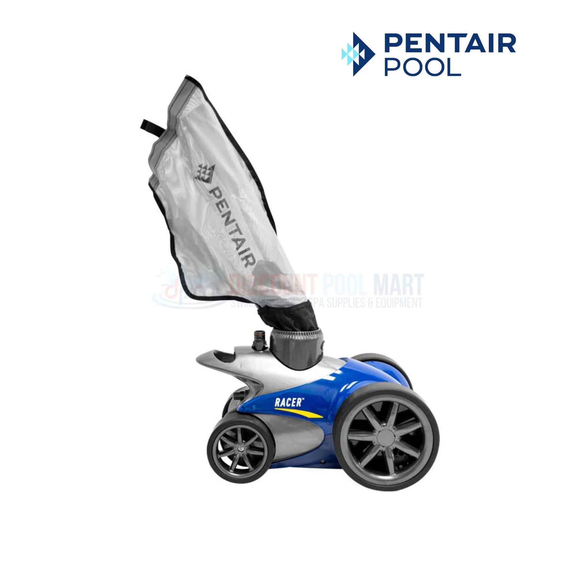 Pentair Racer Pressure Side Cleaner Complete Head Unit with Debris Bag from Discount Pool Mart DPM