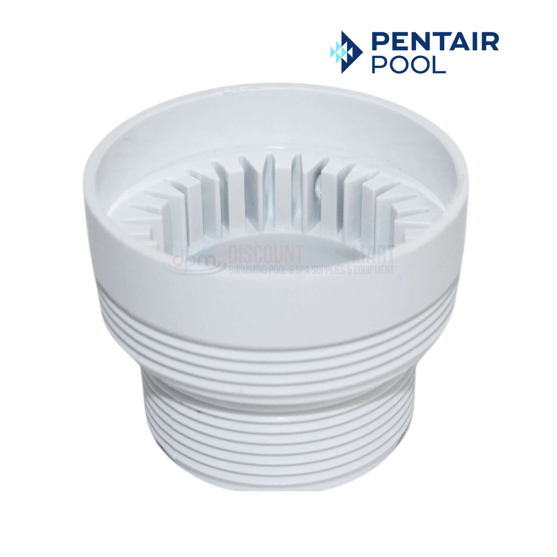 Pentair Pool part from Discount Pool Mart, featuring a white, ribbed design for optimal performance in pool cleaning.